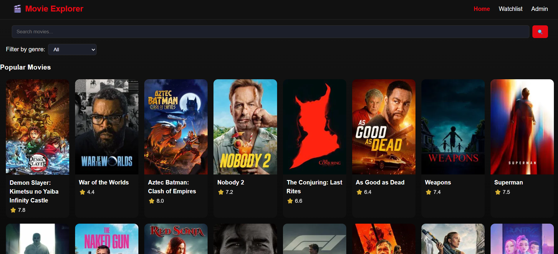 Movie Explorer
